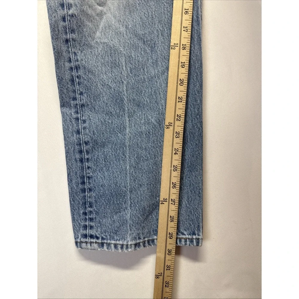 Levi's‎ 501XX Jeans Mens 38x32 (Fits 35x29.5) Blue Denim Distressed Straight Leg